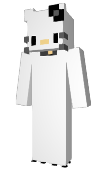 Minecraft skin Kitsine