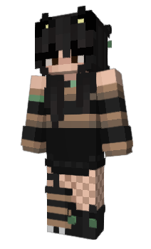 Minecraft skin katkashiii