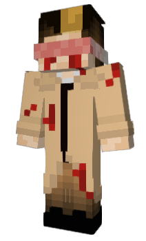 Minecraft skin Stickmamn