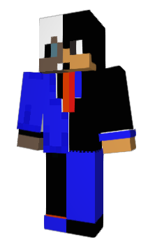 Minecraft skin BluePlaysMC