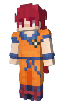 Minecraft skin ssjGod