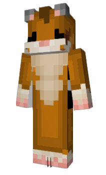 Minecraft скин по нику XxGamehamster100