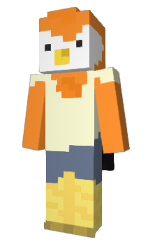 Minecraft skin b3rd