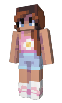 Minecraft skin Damelama