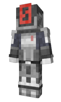 Minecraft skin Excalibuur