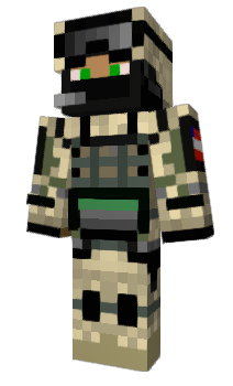 Minecraft skin Foxy03