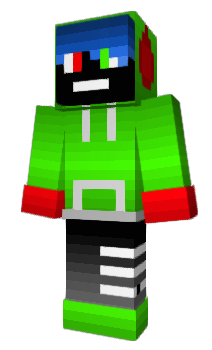 Minecraft скін по ніку limegreenguy