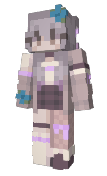 Minecraft skin silvrrhawk