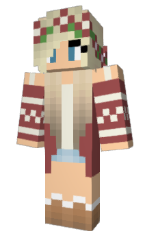 Minecraft скін по ніку girl6lander