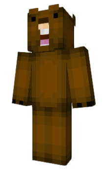Minecraft скин по нику 8BitBeaver