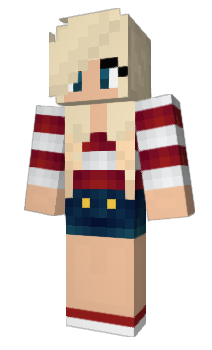 Minecraft скін по ніку Girl77