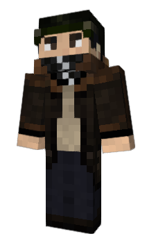 Minecraft skin TbIKOBKA