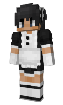 Maid Sapnap  Minecraft PE Skins