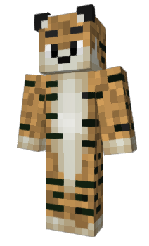 Minecraft skin BenjiTiger