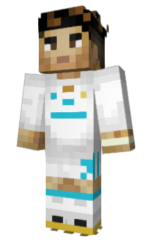Minecraft skin RonaldoGOAT