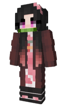 Minecraft skin NezukoChannn