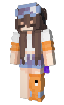 Minecraft skin LumineCraft_