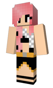 Minecraft skin Pink1234