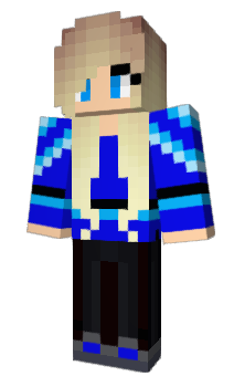 Minecraft скин по нику BlueHaze