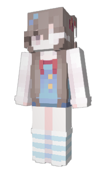 Minecraft skin FemboyKatsu