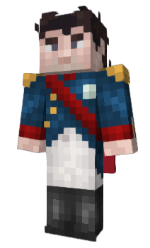 Minecraft skin Napoleon