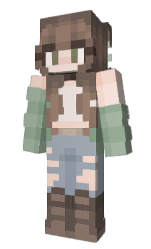 Minecraft скін по ніку MidoriB