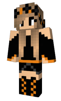 Minecraft скін по ніку Girlgamer022