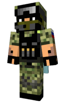 Minecraft скин по нику PiercingSoldier