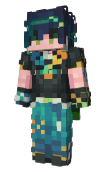 Minecraft skin EntenAka