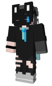 Minecraft скин по нику HackerBunny