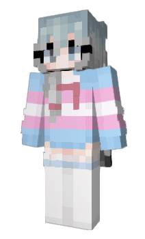 Minecraft скин по нику transgenderblobs