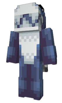 Minecraft skin TiburonAzul