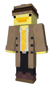 Minecraft скин по нику Ducksuit