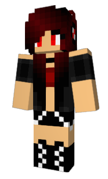 Minecraft скін по ніку BadQueen