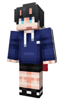 Minecraft skin Dleka