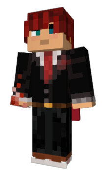 Minecraft skin RedstoneDeath