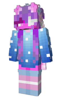 Minecraft скін по ніку LunarUwU