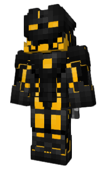 Minecraft skin Gold172