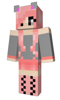 Minecraft скін по ніку ChamCham