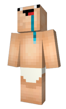 Minecraft skin kuut