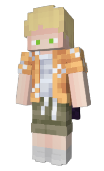 Minecraft скін по ніку greeNoel