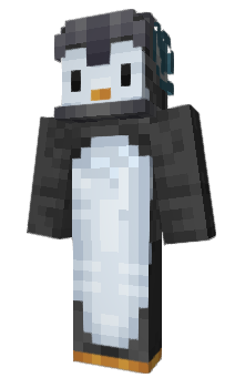 Minecraft skin Penguiecube