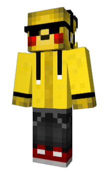 Minecraft скін по ніку AgentPika