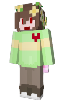 Minecraft скин по нику chara89