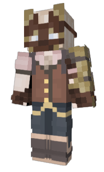 Minecraft skin Ax0lotl