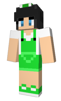 Minecraft skin iAmandinha