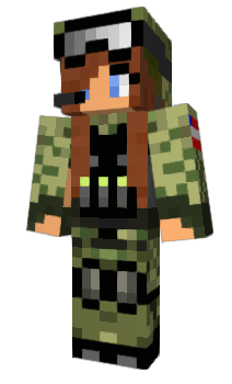 Minecraft skin GirlGamer_Bella