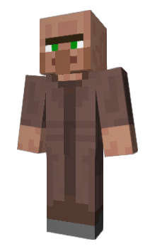 Minecraft скин по нику iBeVillager