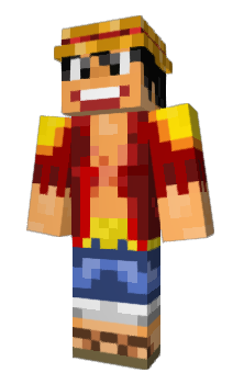 Minecraft скін по ніку OnePiece