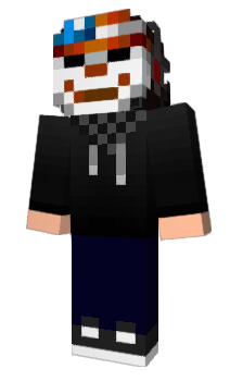 Minecraft skin BlackPhantom